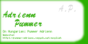 adrienn pummer business card
